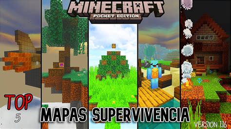 Top Mapas Survival Para Minecraft Pe Bedrock Los Mejores Youtube