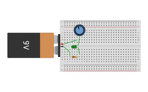 Circuit Design Potentiometer Tinkercad