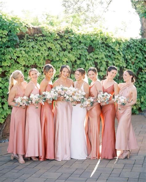 Blushcoral Bridesmaid Dresses Pink Bridesmaid Dresses Peach Bridesmaid Dresses Peach