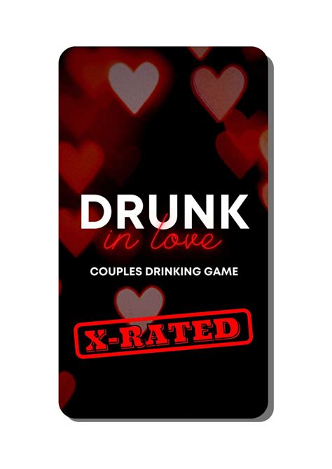A Card Game For Those Who Are ‘drunk In Love Let The Couples Drink