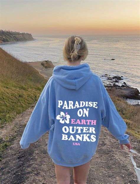 Aesthetic Outer Banks Hoodie Outer Banks T Shirt Trendy Beach Hoodie
