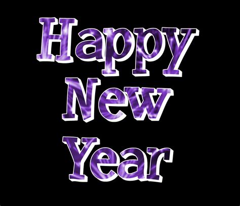 Happy New Year Purple Free Stock Photo Public Domain Pictures