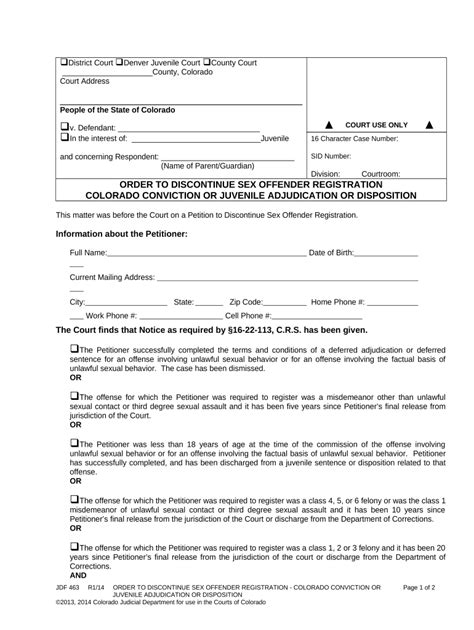Sex Offender Template Form Fill Out And Sign Printable Pdf Template Signnow