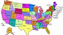 Printable Us States And Capitals Map