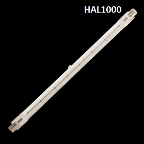 1000 W Glass Crompton Hal1000 Halogen Tube Light Base Type G4 220 V