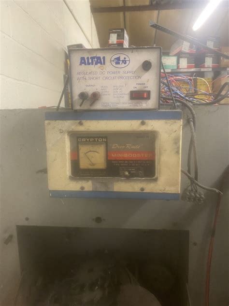 Crypton Electrical Test Bench For Alternators And Starters Vintage