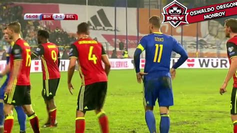 Belgium Vs Bosnia Herzegovina 4 3 Highlights 07 10 2017 Youtube