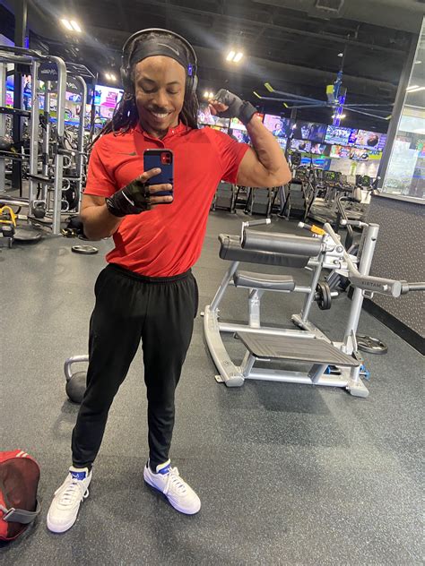 tw pornstars 2 pic demondickjay😈💪🏾 twitter another gym day in the