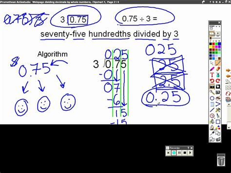 Dividing Decimals By Whole Numbers Lessons Blendspace