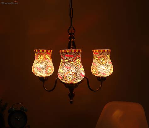 Buy Exotic Antique Brass Aluminium Chandeliers Lights Without Bulb