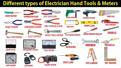 Electrical Tools Names