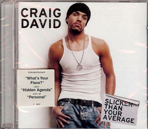 Slicker Than Your Average By Craig David Cd Nov 2002 Atlantic Label