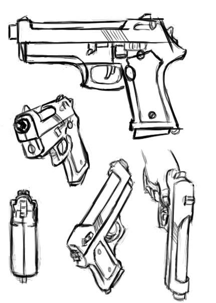 Goodangrybrogoodangrybro Guns Drawing Drawing Techniques Anime