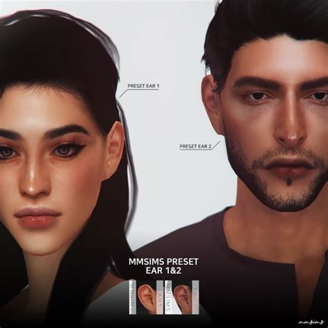 Sims 4 Mods Ears Pointed Ears As Cas Sliders For The Sims 4