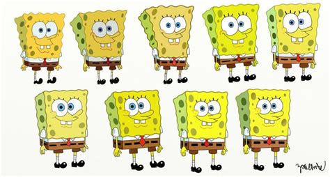Through The Years By Zanedrake On Deviantart In 2021 Spongebob New