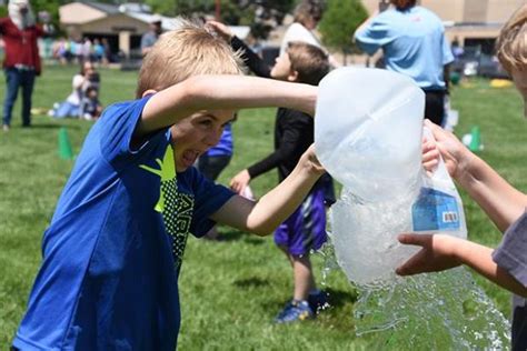 Backs to the board game: It's all about fun and games at elementary field day ...