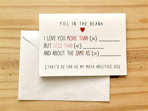 Funny Math Valentines Cards Valentine S Day Math Activity No Time For