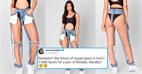 People Are Baffled By This Extreme Cut Out Jeans Being Sold For
