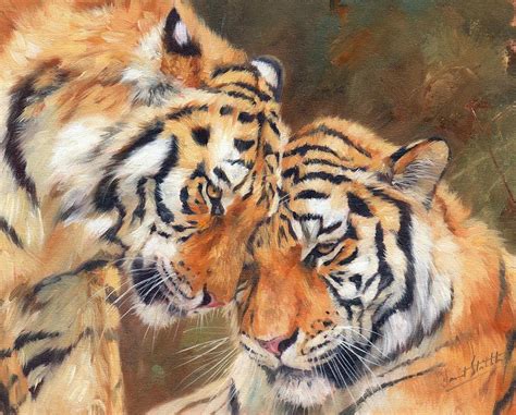 Tiger Love Art And Collectibles Digital Prints Imghospital