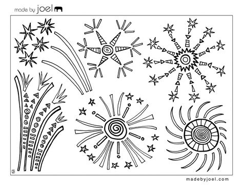 The preview images are shown in groups to help this page load more quickly. Made by Joel Fourth of July Fireworks Coloring Sheet ...