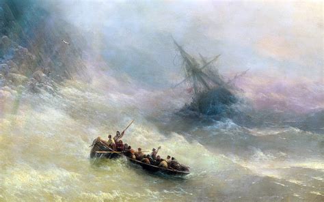 Painting Sea Storm Wallpaper 1680x1050 124868 Wallpaperup