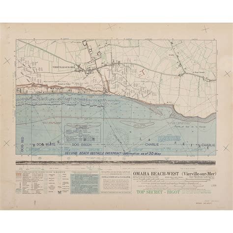 Detailed Map Of Omaha Beach