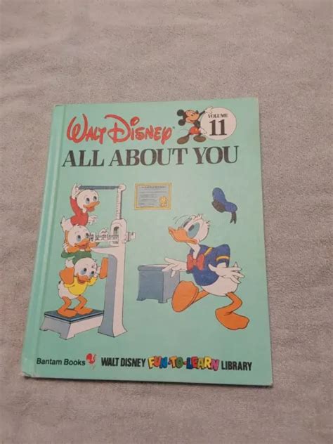 Vintage Walt Disney Fun To Learn Library Volume 11 Bantam Books Clean