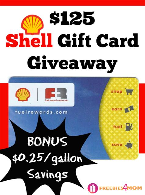 Shell discount gift card can offer you many choices to save money thanks to 19 active results. $125 Shell Gift Card Giveaway - WIN FREE FUEL!!!