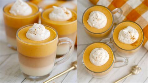 Easy How To Make Pumpkin Spice Latte Panna Cotta Pumpkin Panna