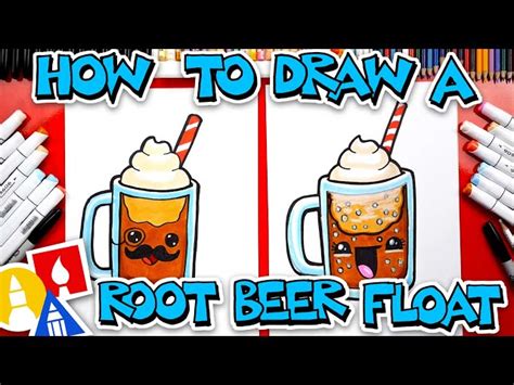 How To Draw Funny Root Beer Float Videos For Kids