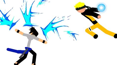Naruto Vs Sasuke Stickman Fighter Youtube