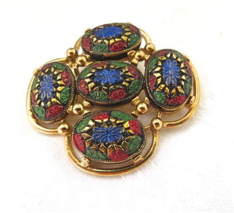 Reserved Sarah Coventry Light Of The East Brooch Etsy Sarah