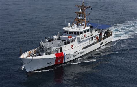 First In A Quartet Of New Coast Guard Cutters Arrive In Los Angeles