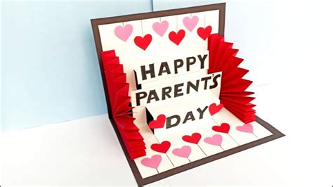 Diy Happy Parents Day Card