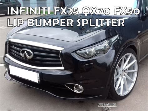Front Bumper Body Lip Splitter For Infinti Fx Fx Qx Fx Ebay