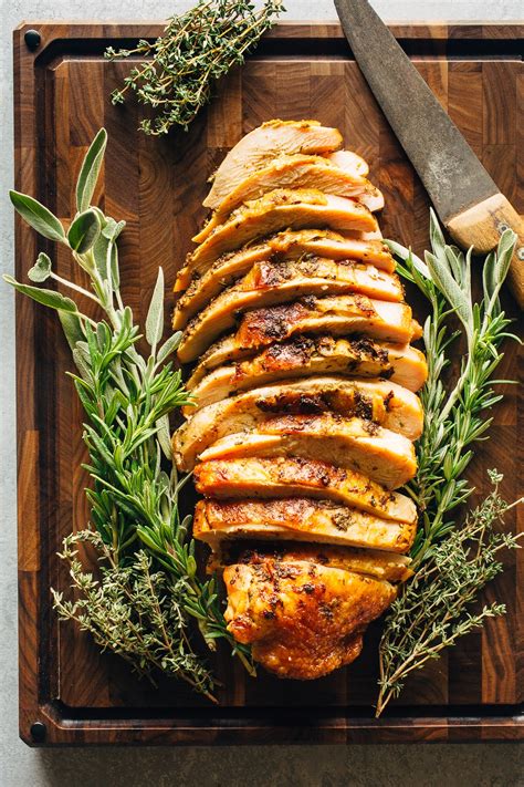 Herb Roasted Turkey Breast Recipe Kitchen Konfidence