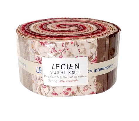 Jelly Roll Antique Floral 2 12 Fabric Strips Lecien Mrs March