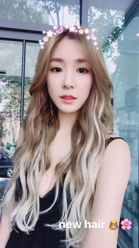 Xolovestephi New Hair 👸🏼🌸 Girls Generation Tiffany Snsd Tiffany Tiffany Hwang