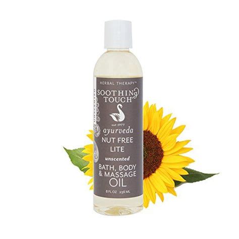 Soothing Touch Nut Free Lite Massage Oil 8 Ounce 2 Pe Dp