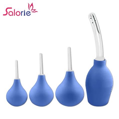 Disinfection Salorie Anal Cleaner Enema Bulb Vaginal Rectal Syringe Rectum Cleaner Douche