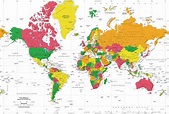 Download World Political Map Wallpaper Gallery
