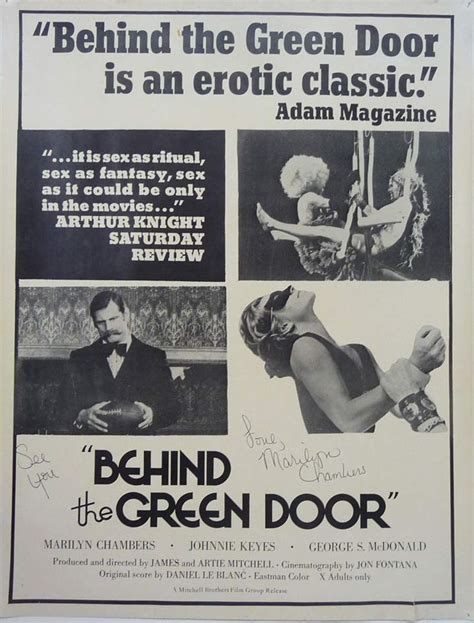 behind the green door 1972 directed by jim and artie mitchell behind the green door movie