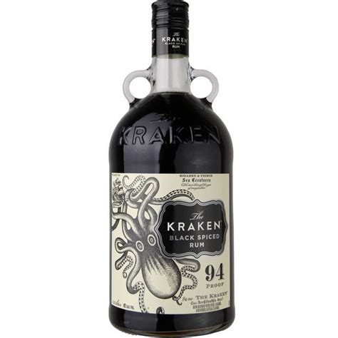 The Kraken Black Spiced Rum 94 Proof 175 Ltr Marketview Liquor