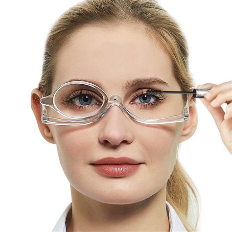 occi chiari eye makeup reading glasses women magnifying eyewear rotatable cosmetic eyeglasses