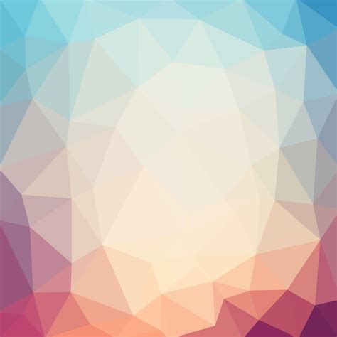 Light Pastel Color Vector Low Poly Crystal Background