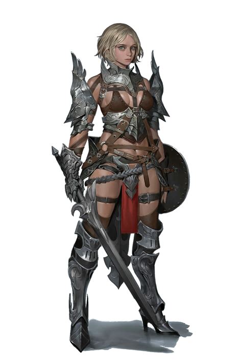 Female Human Rogue Fighter Pathfinder Pfrpg Dnd D D D Fantasy Concept Art Characters