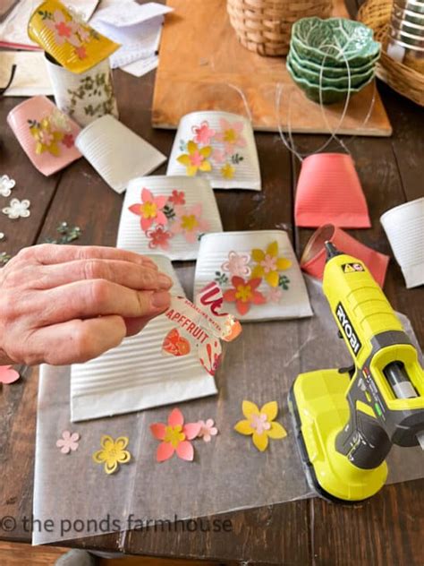 How To Make DIY Plant Pots With Recycled Aluminum Flowers