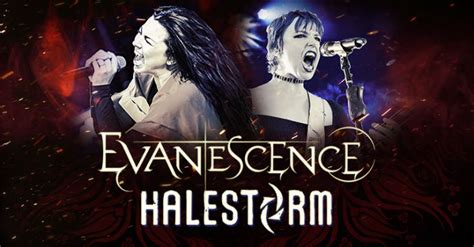 Evanescence And Halestorm Us Arena Tour Evanescence