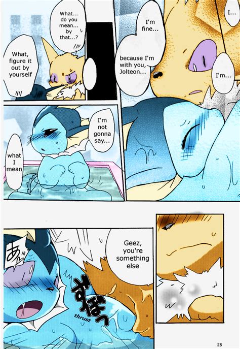 Rule 34 Azuma Minatsu Blush Comic Doujinshi Eeveelution Jolteon