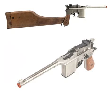 Pistola Airsoft We Gbb Mauser C96 Star Wars Guerra Mundial